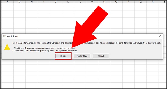 loi-khong-mo-duoc-file-excel-4 lỗi không mở được 2 file excel cùng lúc Sửa lỗi không mở được File Excel với 6 cách đơn giản nhất