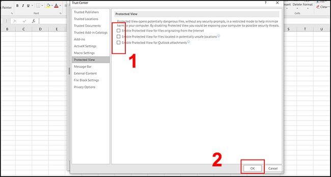 loi-khong-mo-duoc-file-excel-7 khắc phục lỗi không mở được file excel