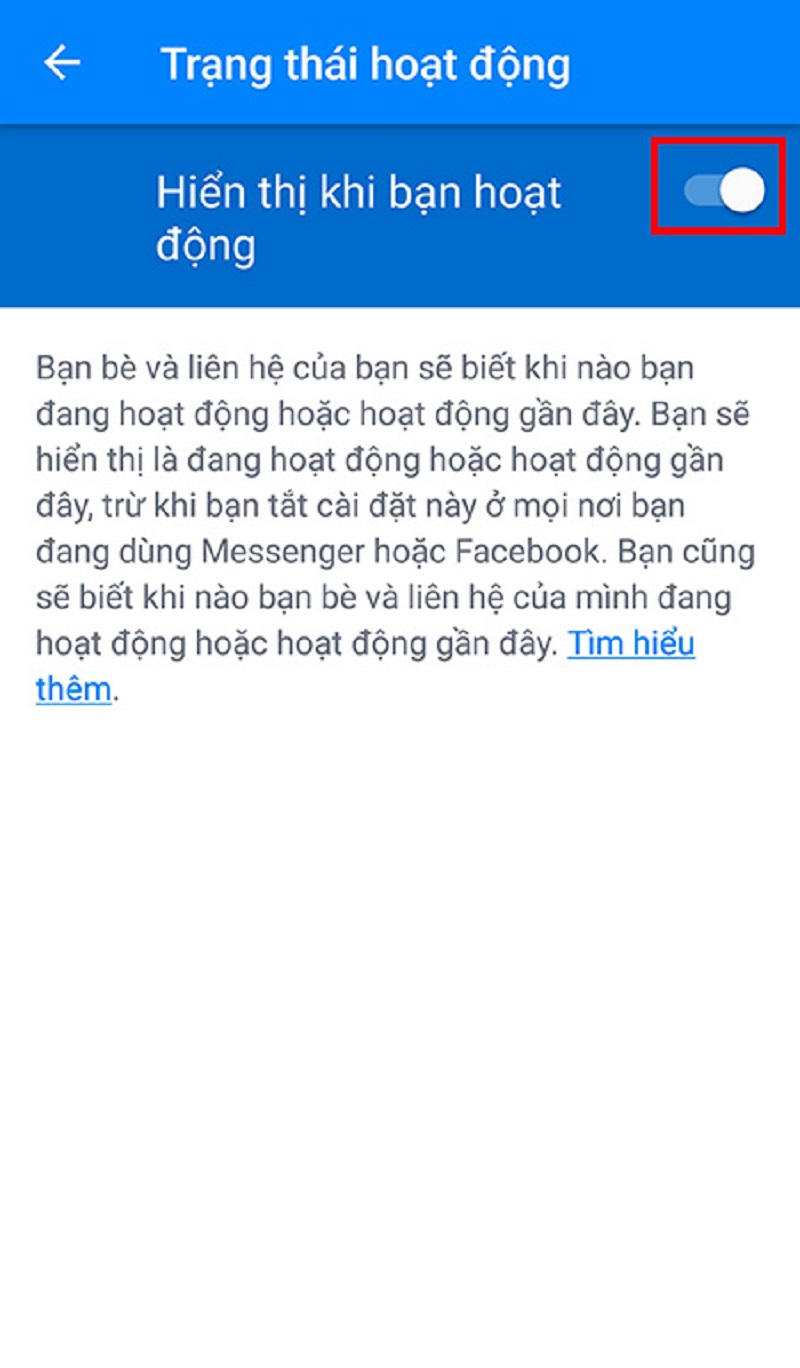 tichvaotuychontuongungmabanmuonok Thực hiện Cách tắt thời gian đang hoặc đã online trên Facebook Messenger